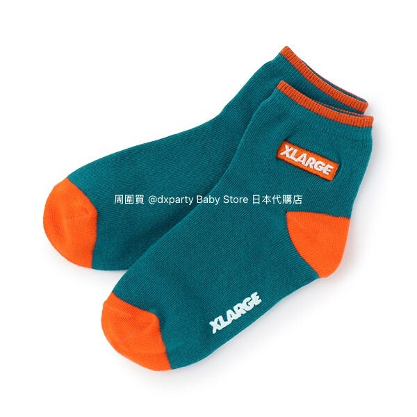 XLARGE KIDS Socks (1 pair, 13-21cm) Direct from Japan 