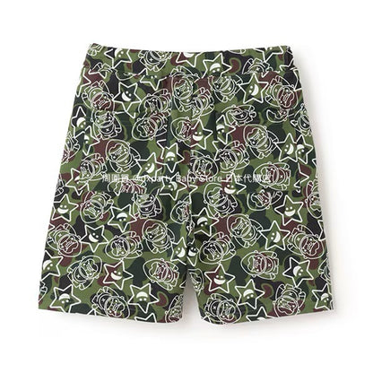 Japanese XLARGE KIDS Camouflage Shorts 80-140cm Boys Summer PANTS 