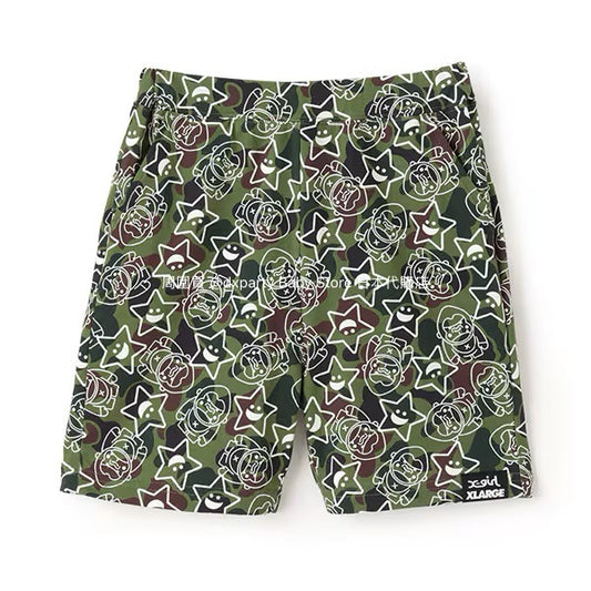 Japanese XLARGE KIDS Camouflage Shorts 80-140cm Boys Summer PANTS 
