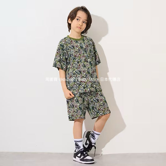 Japanese XLARGE KIDS Camouflage Shorts 80-140cm Boys Summer PANTS 