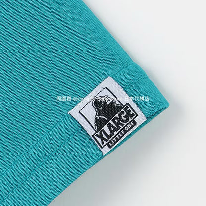 XLARGE KIDS (Japanese children's clothing) cool-to-the-touch, quick-drying, color-changing logo short-sleeved top (80-140cm) for boys (Summer TOPS) 