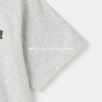 XLARGE KIDS Japanese children's clothing printed logo top 80-140cm boys' summer TOPS 