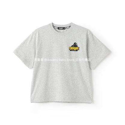 XLARGE KIDS Japanese children's clothing printed logo top 80-140cm boys' summer TOPS 