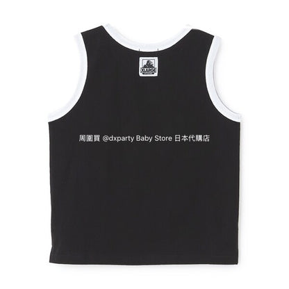 XLARGE KIDS Japanese Children's Clothing Palm Tree Numbered Vest 90-140cm Boys Summer TOPS 