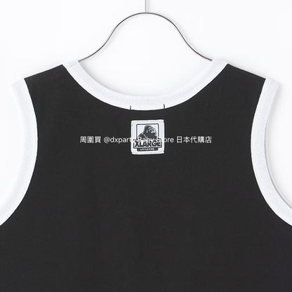 XLARGE KIDS Japanese Children's Clothing Palm Tree Numbered Vest 90-140cm Boys Summer TOPS 