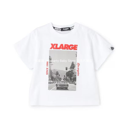 XLARGE KIDS Classic Car Photo Top (90-140cm) for Boys (Summer) 