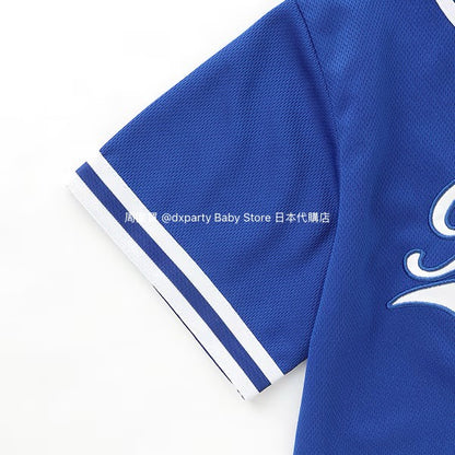 Japanese XLARGE KIDS Baseball Shirt 90-140cm Boys Summer TOPS 