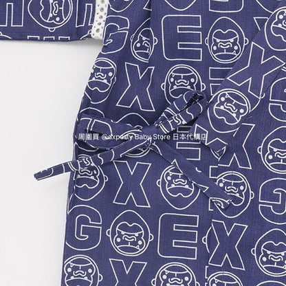 XLARGE KIDS Japanese Kids Clothing: Cool-to-the-Touch Jinbei Kimono (80-130cm) for Boys, Summer TOPS &amp; PANTS. Available in the Japanese Summer Festival Special. 