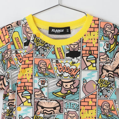 日本童裝 XLARGE KIDS 漫畫猩猩連衣 70-80cm 男童款 夏季 Jumpsuit