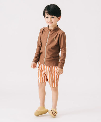B:MING by BEAMS UV-Protective Swimsuit Jacket (110-130cm) for Boys: Summer Swimsuit Special 