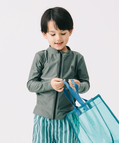 B:MING by BEAMS UV-Protective Swimsuit Jacket (110-130cm) for Boys: Summer Swimsuit Special 