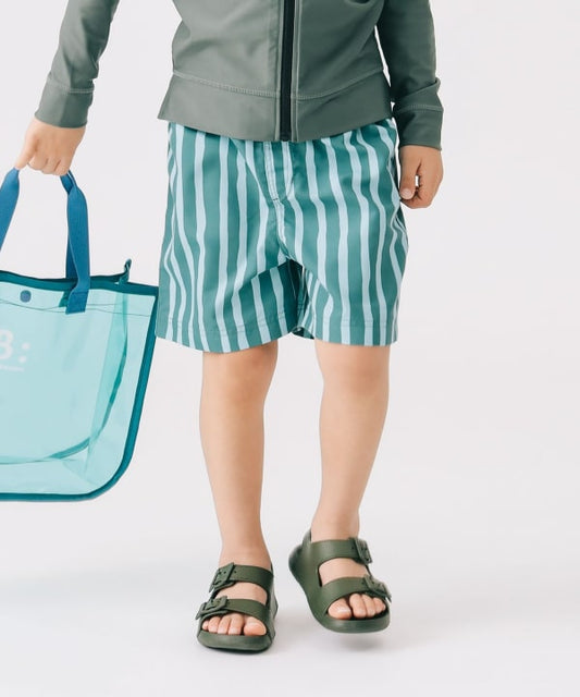 B:MING by BEAMS UV-Proof Beach Shorts (110-130cm) for Boys: Summer Swimsuit Special 