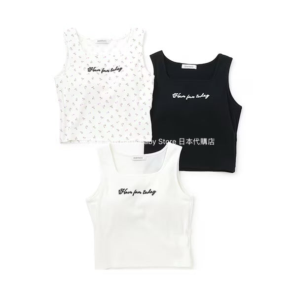 Lovetoxic Japanese Children's Clothing Vest 140-160cm Girls Summer TOPS 