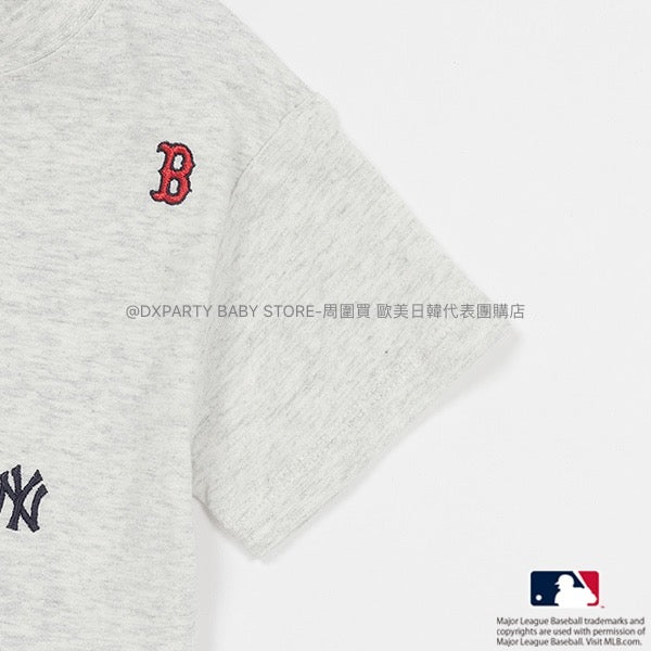 日本童裝 pe#main x MLB 刺繡Logo上衣 80-130cm 男童款/女童款 夏季 TOPS