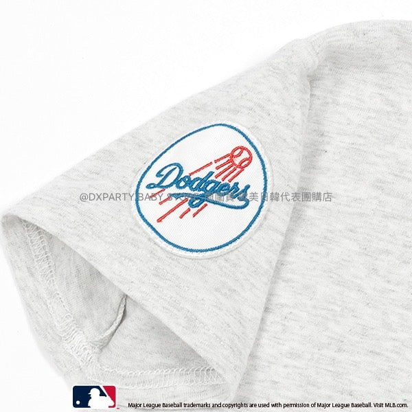 日本童裝 pe#main x MLB 毛毛刺繡Logo上衣 80-140cm 男童款/女童款 夏季 TOPS