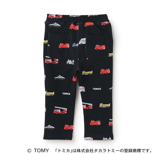 日本童裝 pe#main x TOMICA 可愛貼布長褲 80-110cm 男童款 春季 PANTS