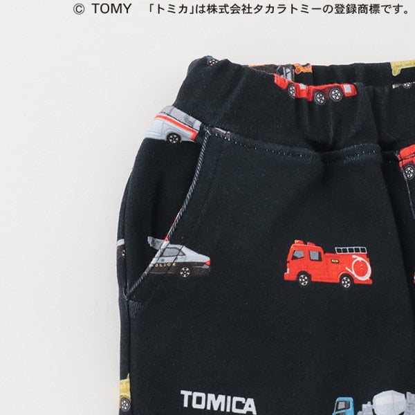 日本童裝 pe#main x TOMICA 可愛貼布長褲 80-110cm 男童款 春季 PANTS