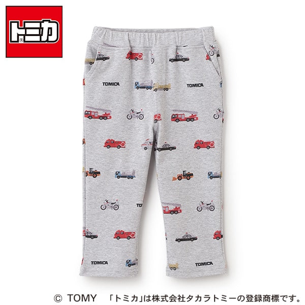 日本童裝 pe#main x TOMICA 可愛貼布長褲 80-110cm 男童款 春季 PANTS