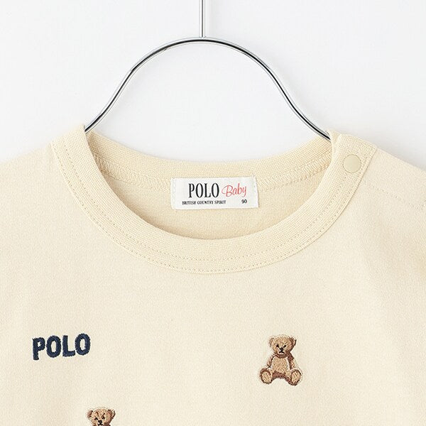 日本童裝 pe#main x POLO 長袖上衣 80-130cm 男童款/女童款 春季 TOPS