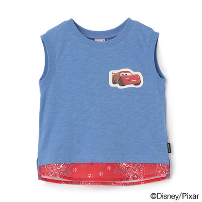 Japanese children's clothing pe#main x Disney contact cold two-piece vest 80-110cm boys' summer TOPS 