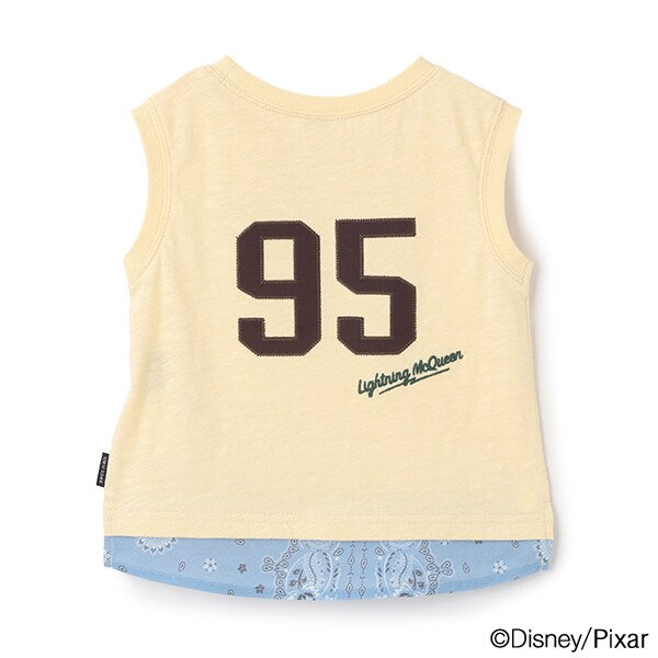 Japanese children's clothing pe#main x Disney contact cold two-piece vest 80-110cm boys' summer TOPS 