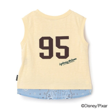 Japanese children's clothing pe#main x Disney contact cold two-piece vest 80-110cm boys' summer TOPS 