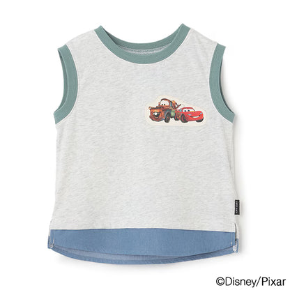 Japanese children's clothing pe#main x Disney contact cold two-piece vest 80-110cm boys' summer TOPS 