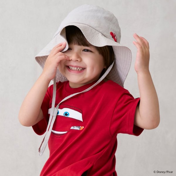 pe#main x Disney UV-blocking bucket hat (50-54cm) direct from Japan 