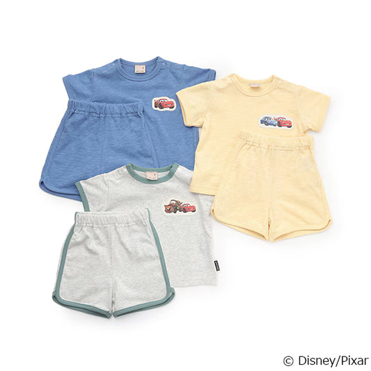 Japanese pe#main x Disney Two-Piece Set (70-80cm) for Boys, Newborn, Summer TOPS PANTS 