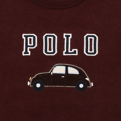 日本童裝 pe#main x POLO 拼接上衣 80-130cm 男童款 秋季 TOPS