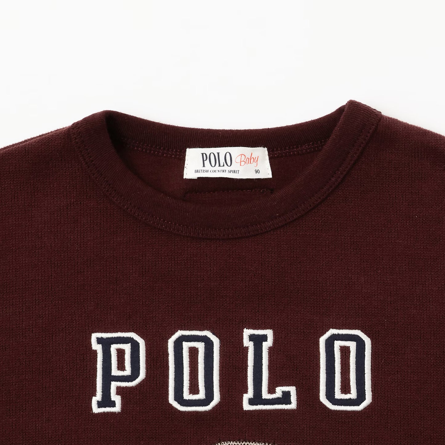 日本童裝 pe#main x POLO 拼接上衣 80-130cm 男童款 秋季 TOPS
