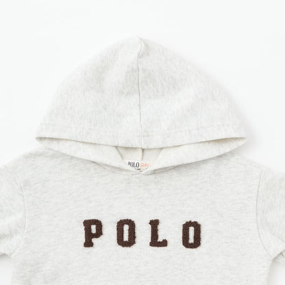 日本童裝 pe#main x POLO 格仔口袋衛衣 80-130cm 男童款 秋季 TOPS