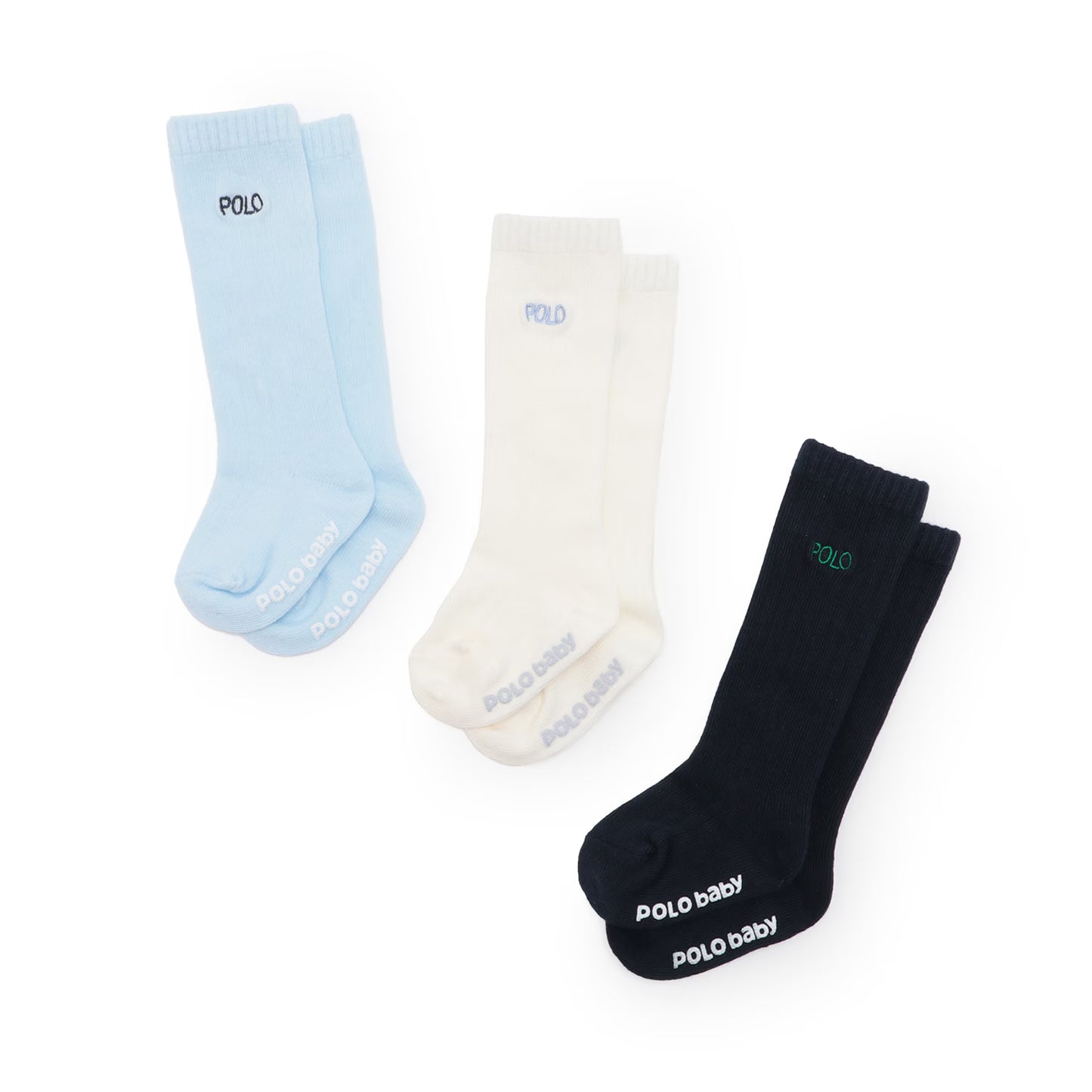 日本直送 pe#main x POLO 襪一對 11-15cm 襪系列