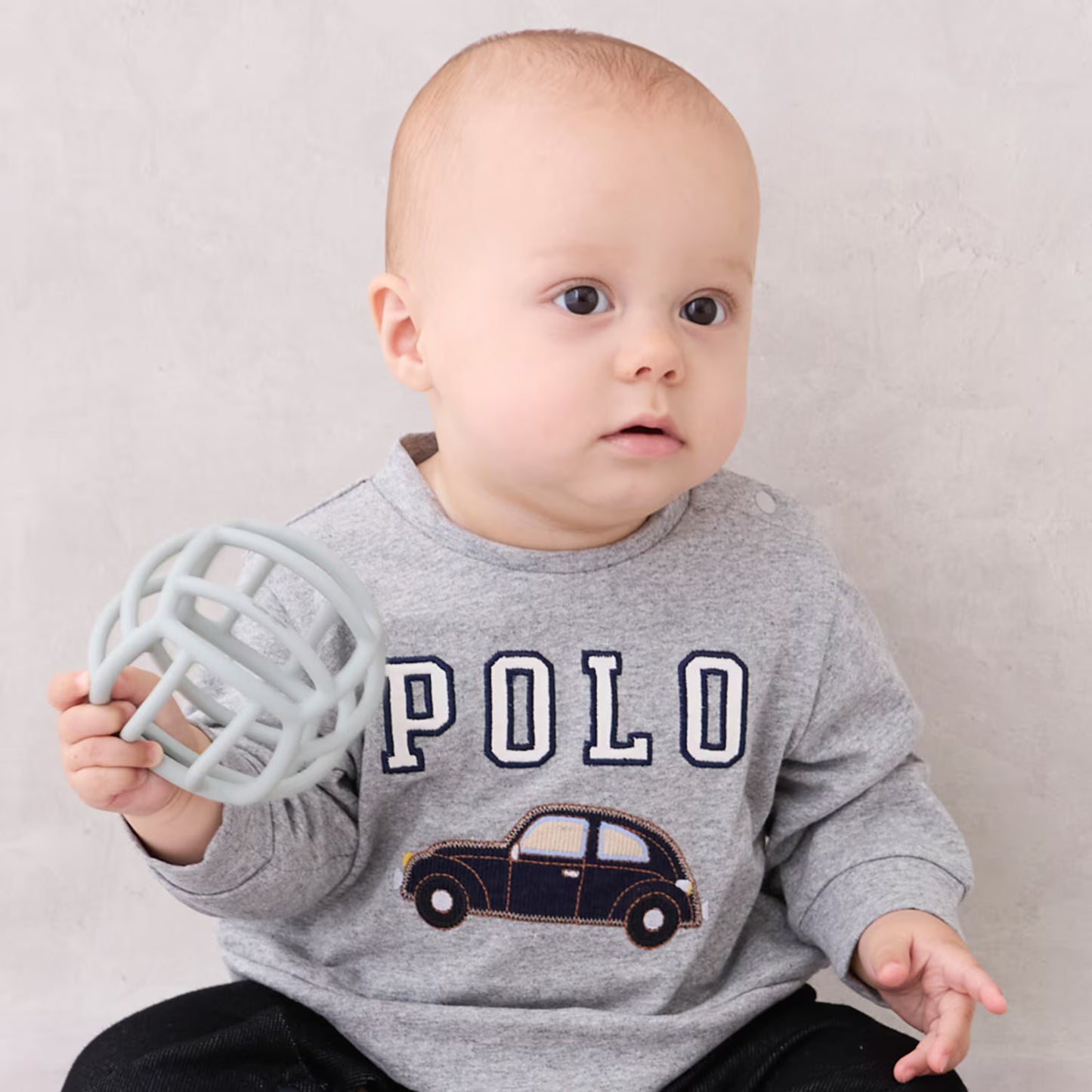 日本童裝 pe#main x POLO 連衣 70-80cm 男童款 初生嬰兒 秋季 Jumpsuit