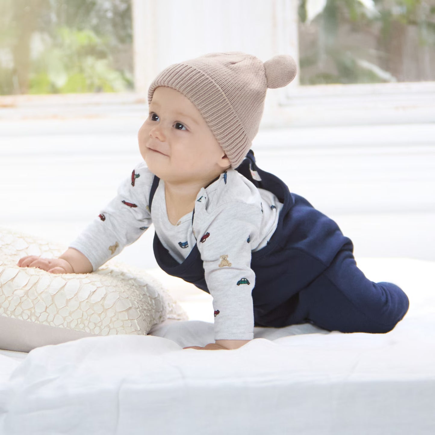 日本童裝 pe#main x POLO 連衣兩件套裝 70-80cm 男童款 初生嬰兒 秋季 Jumpsuit