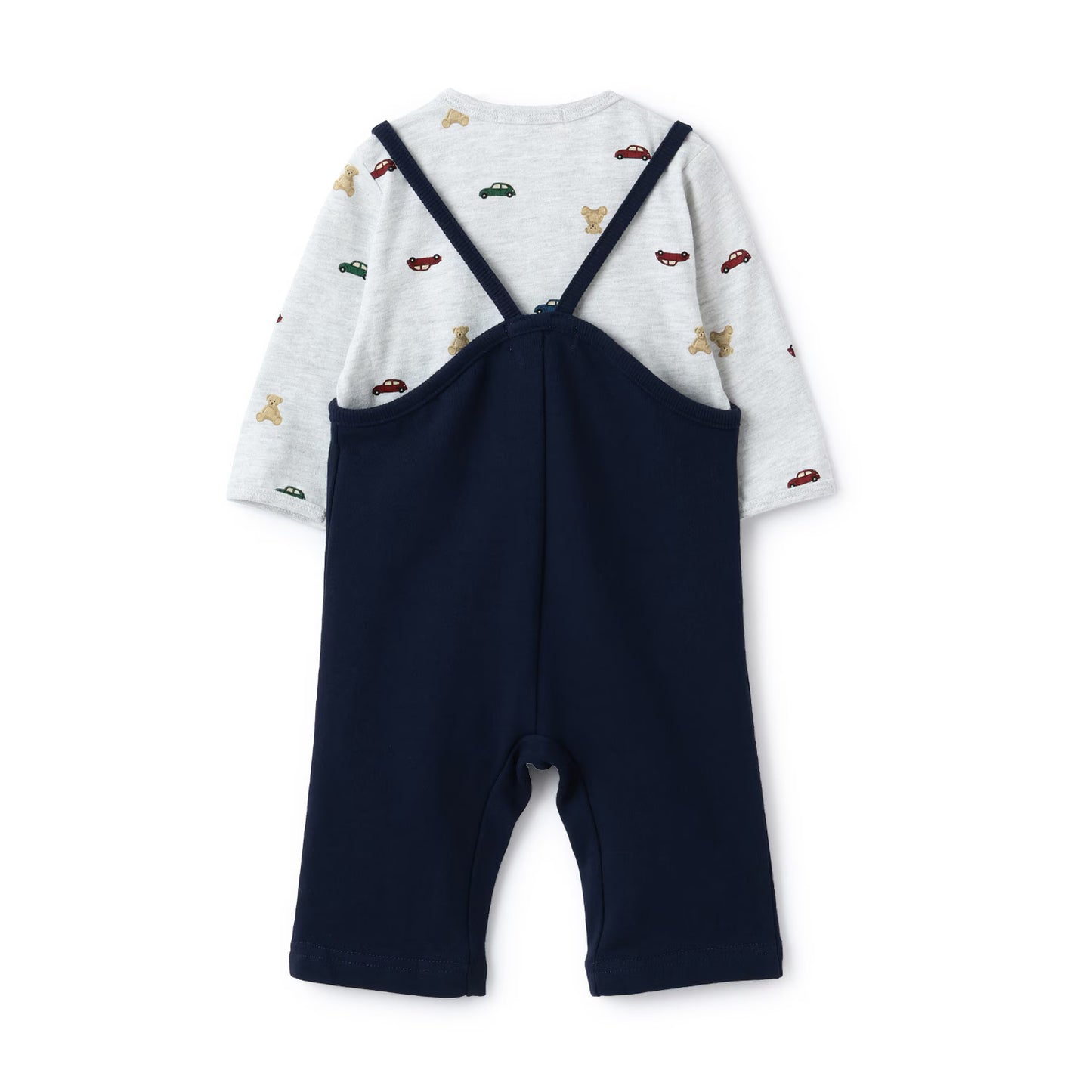 日本童裝 pe#main x POLO 連衣兩件套裝 70-80cm 男童款 初生嬰兒 秋季 Jumpsuit
