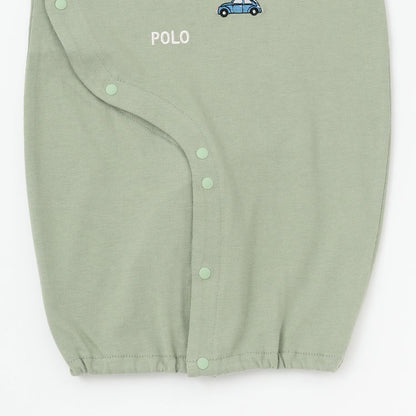 日本童裝 pe#main x POLO 連衣 50-60cm 男童款/女童款 初生嬰兒 秋季 Jumpsuit