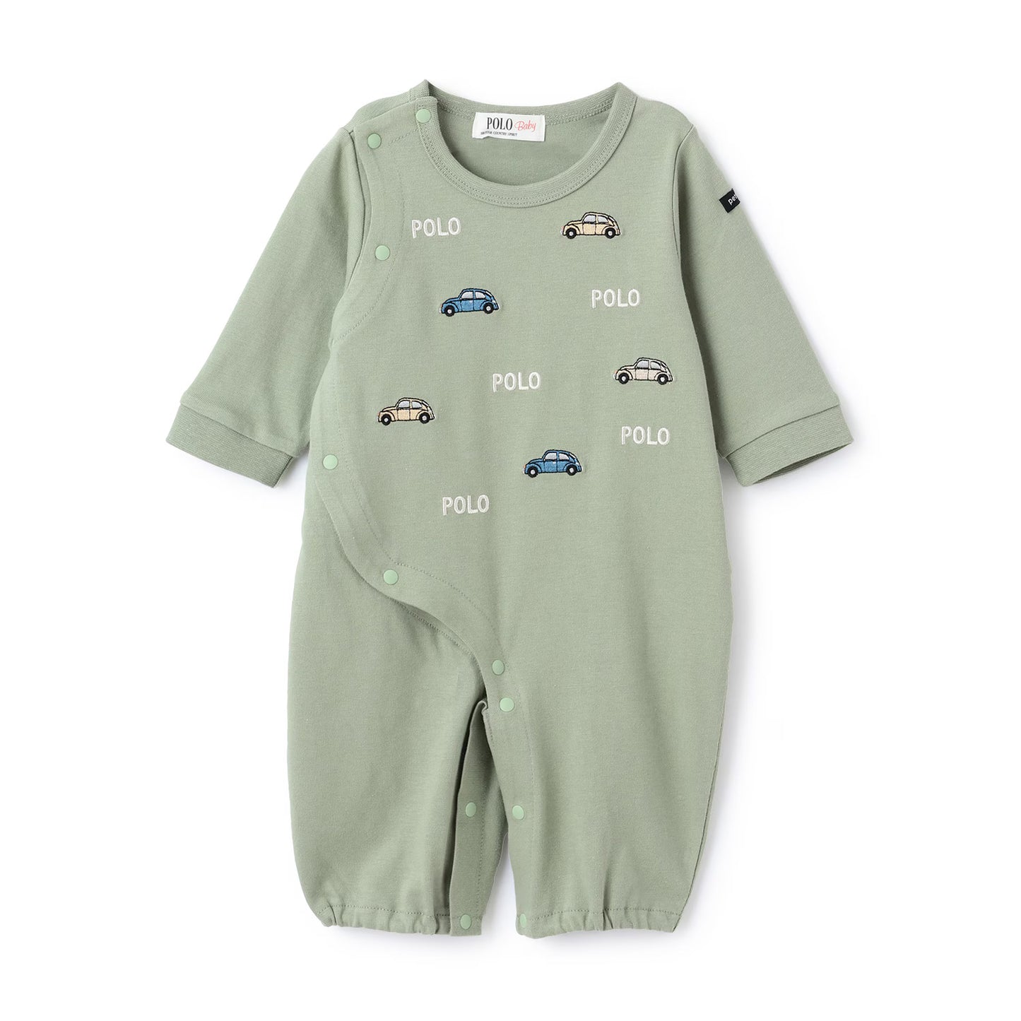 日本童裝 pe#main x POLO 連衣 50-60cm 男童款/女童款 初生嬰兒 秋季 Jumpsuit