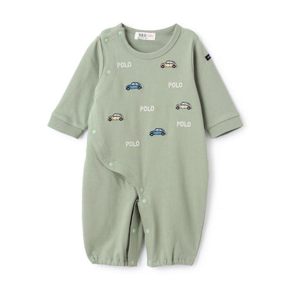 日本童裝 pe#main x POLO 連衣 50-60cm 男童款/女童款 初生嬰兒 秋季 Jumpsuit