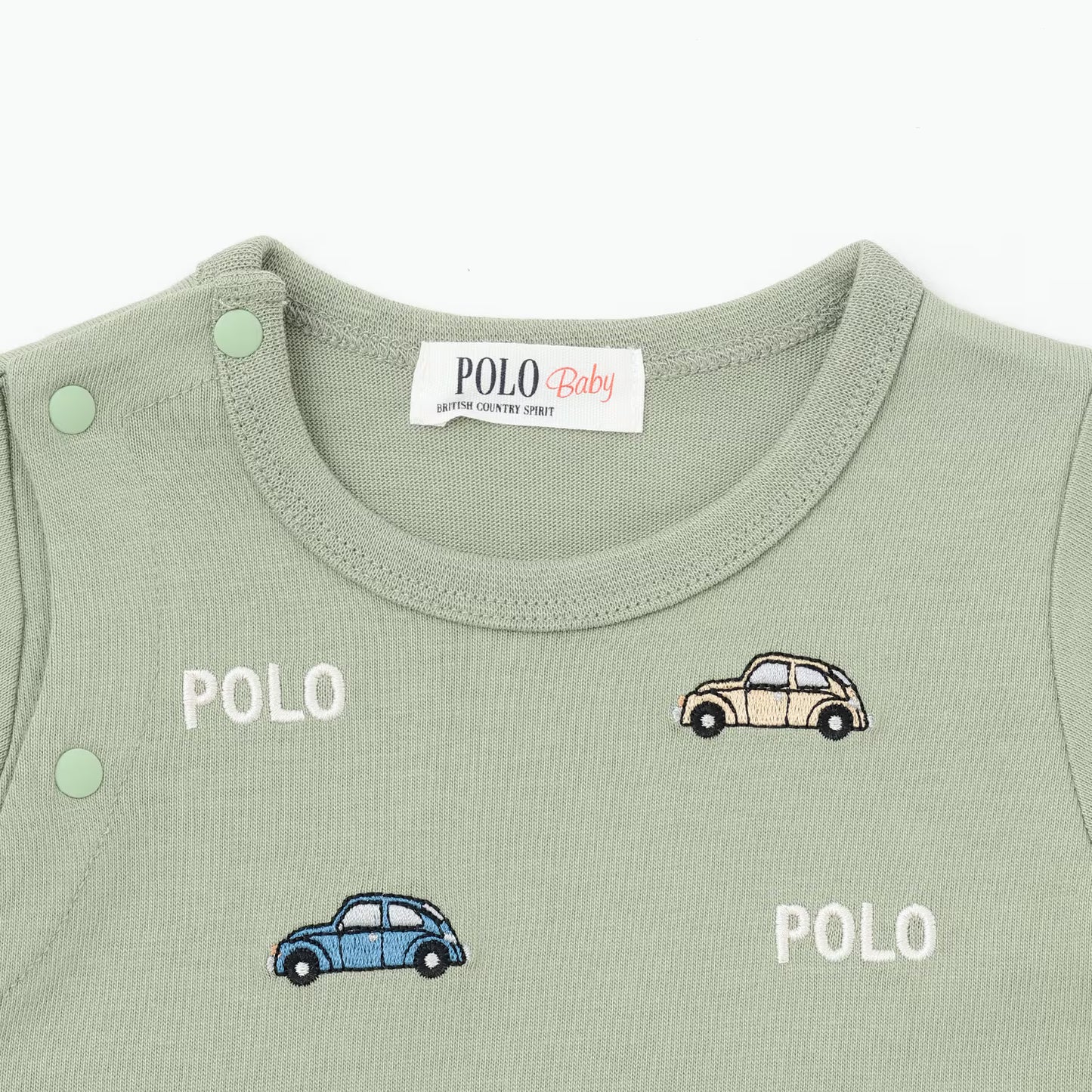 日本童裝 pe#main x POLO 連衣 50-60cm 男童款/女童款 初生嬰兒 秋季 Jumpsuit