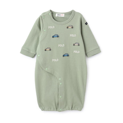 日本童裝 pe#main x POLO 連衣 50-60cm 男童款/女童款 初生嬰兒 秋季 Jumpsuit