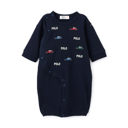 日本童裝 pe#main x POLO 連衣 50-60cm 男童款/女童款 初生嬰兒 秋季 Jumpsuit