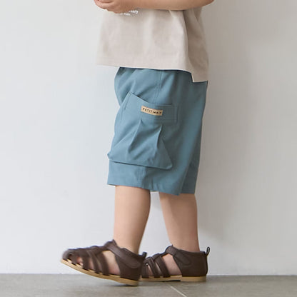 日本童裝 pe#main 斜紋工裝口袋短褲 80-130cm 男童款 夏季 PANTS