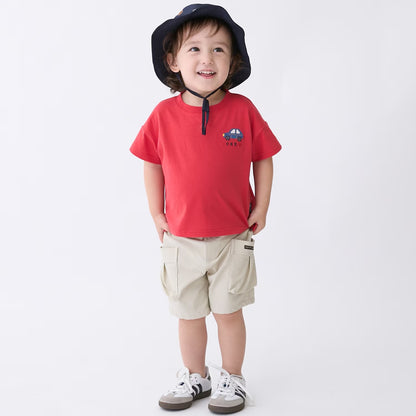 日本童裝 pe#main 斜紋工裝口袋短褲 80-130cm 男童款 夏季 PANTS