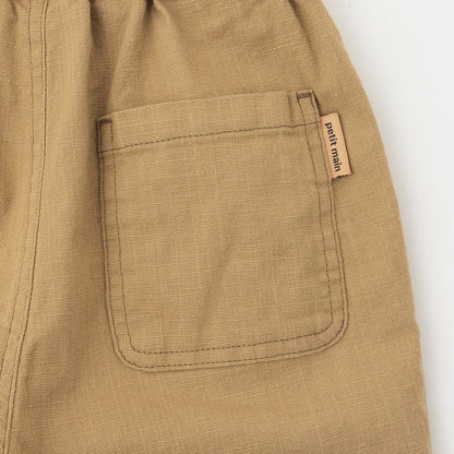日本童裝 pe#main 寬鬆八分長褲 80-130cm 男童款 夏季 PANTS