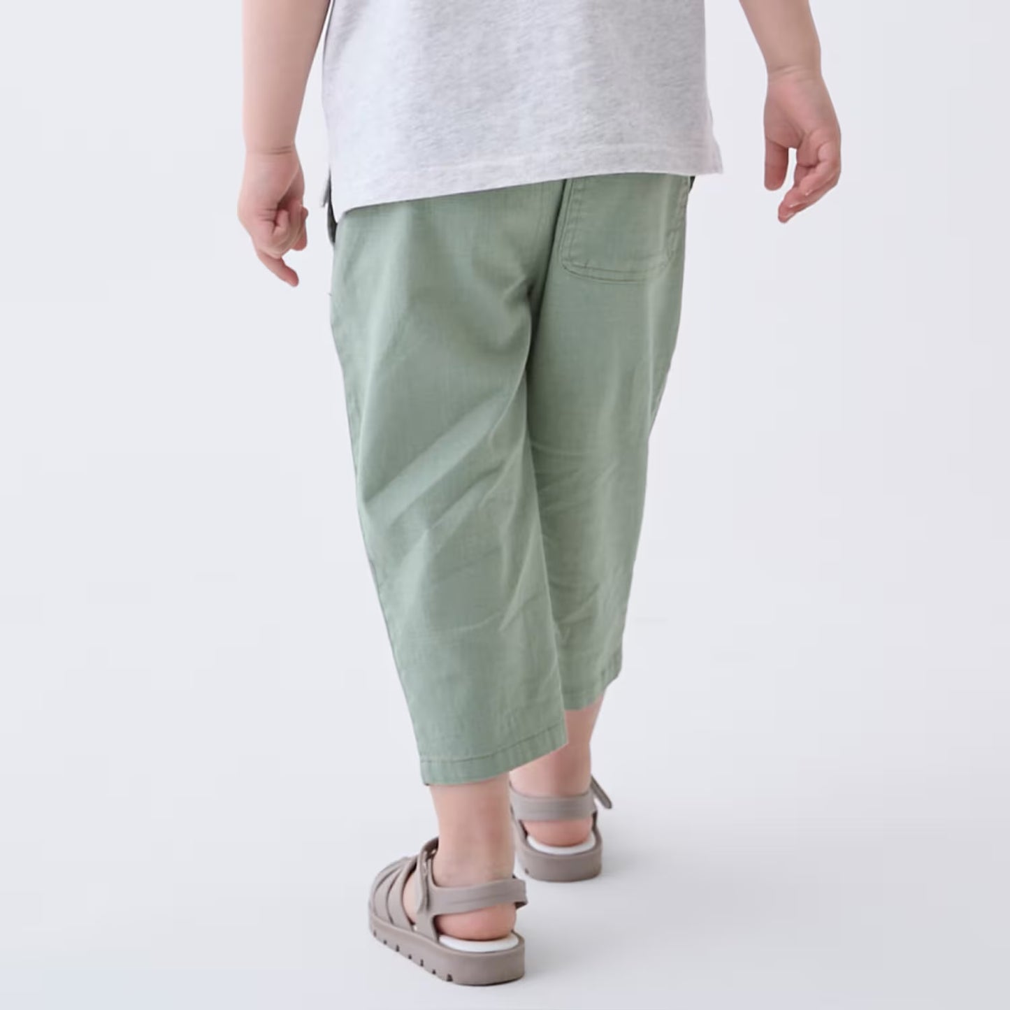 日本童裝 pe#main 寬鬆八分長褲 80-130cm 男童款 夏季 PANTS
