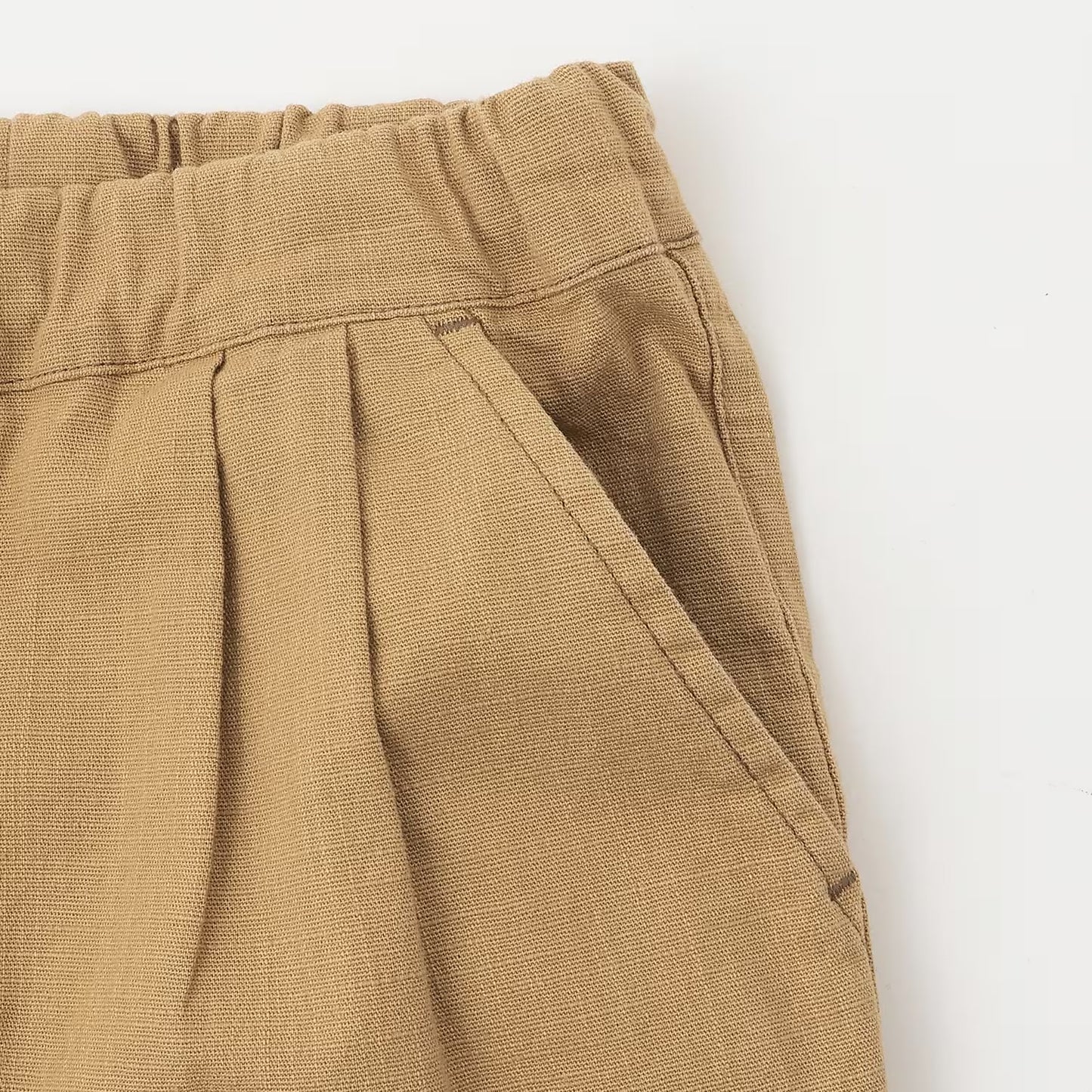 日本童裝 pe#main 寬鬆八分長褲 80-130cm 男童款 夏季 PANTS