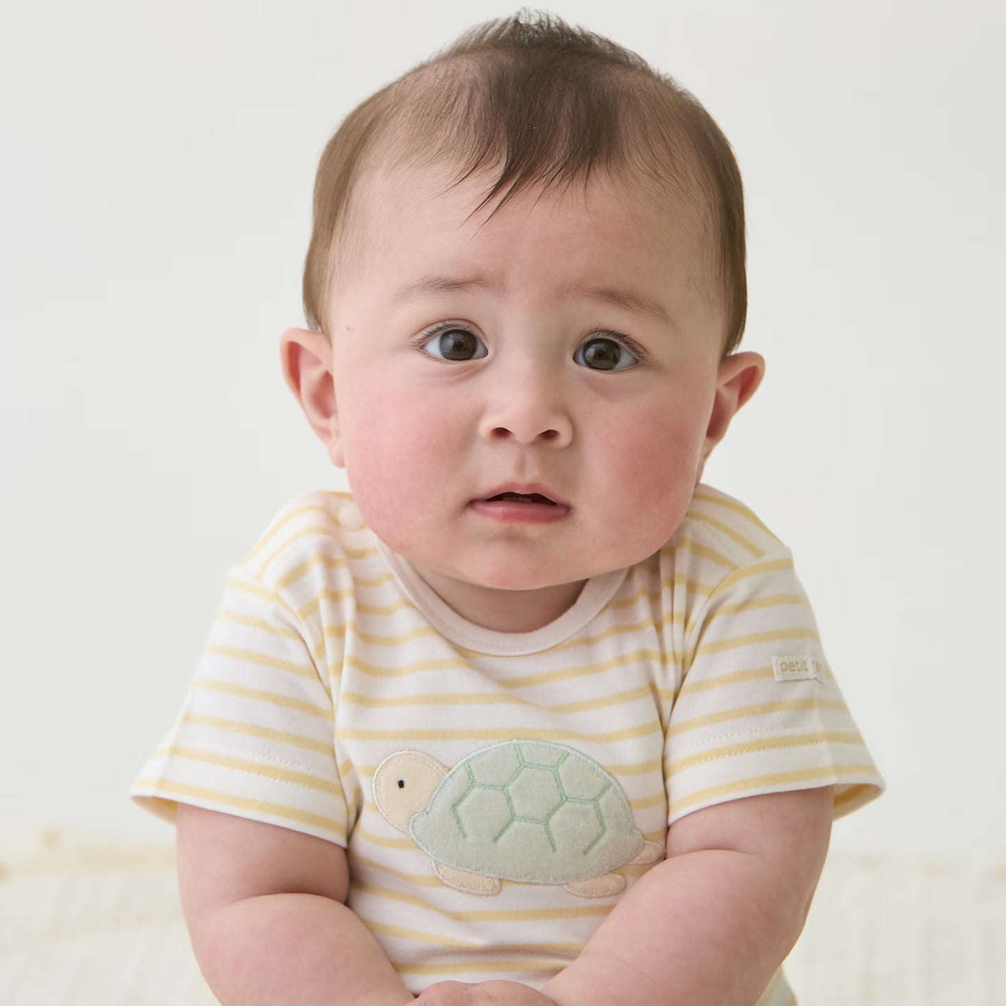 日本童裝 pe#main 【有機】海洋生物連衣 70-80cm 男童款 初生嬰兒 夏季 Jumpsuit