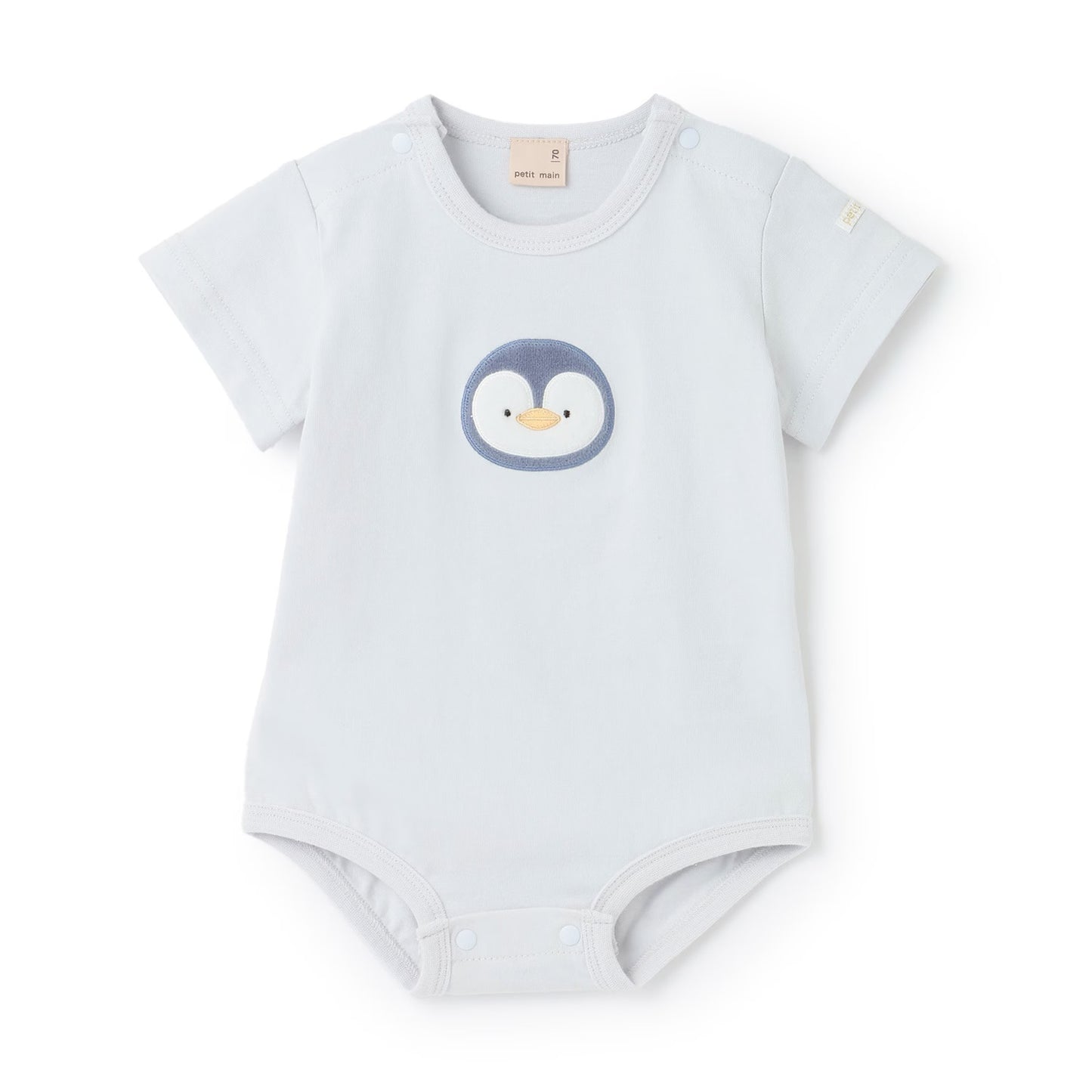 日本童裝 pe#main 【有機】海洋生物連衣 70-80cm 男童款 初生嬰兒 夏季 Jumpsuit