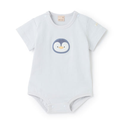 日本童裝 pe#main 【有機】海洋生物連衣 70-80cm 男童款 初生嬰兒 夏季 Jumpsuit